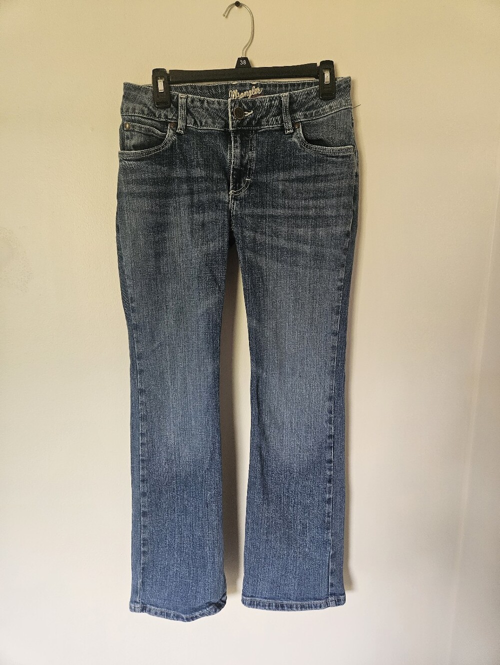 Wrangler Women's Boot Cut 75 Years Western Blue Jeans 5×30